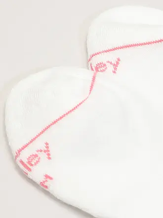 OOLEY | Chaussettes ICON sourire rose | weiss